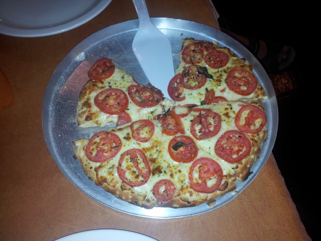 Guarapuavas õhtusöök, väga hea Pizza oli!