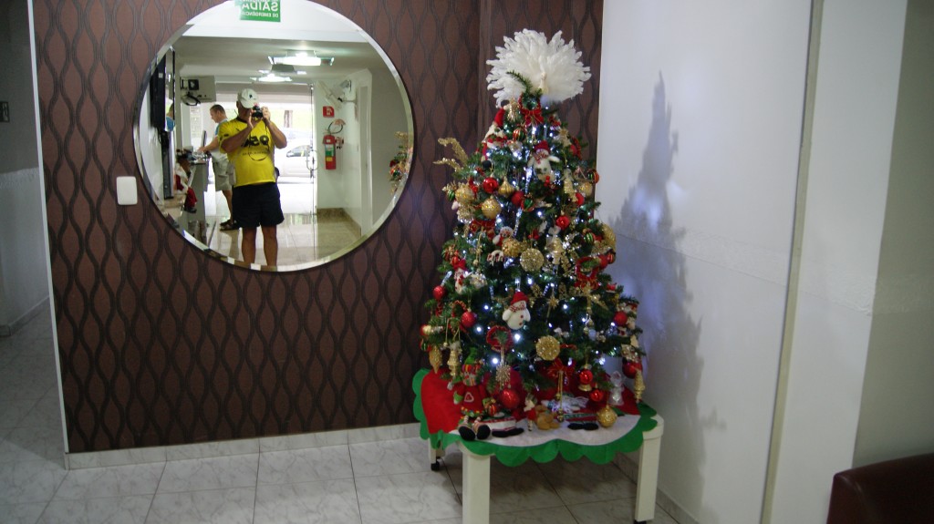 ... Sao Paulo hotellis olid jõulud juba!